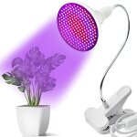 Lampe à plantes led - retoo - 200 leds - 20w - clip réglable - intérieur jardinage Lampe à plantes led - retoo - 200 leds - 20w - clip réglable - intérieur jardinage