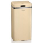 Retro poubelle  ouverture automatique avec capteur mtal 45 litres vintage swan swka4500cneu crme 55528 ...