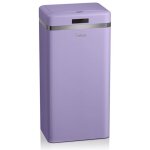 Retro poubelle  ouverture automatique avec capteur mtal 45 litres vintage swan swka4500purneu violet ...