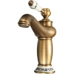 Rétro robinet mitigeur lavabo laiton cuisine salle bain bronze j0c332 Rétro robinet mitigeur lavabo laiton cuisine salle bain bronze j0c332