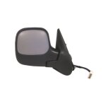 R�troviseur droit �lectrique peugeot partner i phase 2 2002 - 2008 d�givrant � peindre.