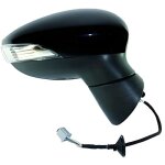 R�troviseur ext�rieur droit �lectrique ford fiesta vi phase 1 2008 - 2012 d�givrant asph�rique feu.