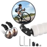 R�troviseur v�lo 2pcs 360� r�glable de miroir convexe pour guidon retroviseur gauche accessoire de v�lo ...