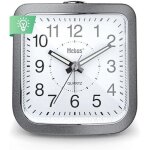 R�veil analogique - mebus - silencieux - aiguilles lumineuses - alarme snooze - �clairage int�gr�