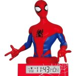 Rveil figurine 3d spiderman - kids licensing - spd3621