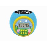 Réveil projecteur peppa pig - lexibook - avec minuteur - veilleuse avec projection - bleu Réveil projecteur peppa pig - lexibook - avec minuteur - veilleuse avec projection - bleu
