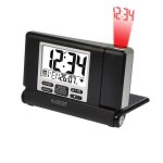 Réveil radio - piloté avec projection la crosse technology wt525 noir - argent Réveil radio - piloté avec projection la crosse technology wt525 noir - argent