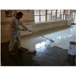 Mortier poxy color autolissant pour sols kit de 5 kg gris bton ral 7040