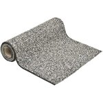 Revtement de pierre - vidaxl - bche detang - gris - 250x60 cm - durable et naturel