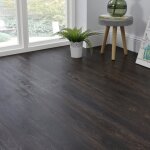 Rev�tement de sol pvc vinyle 7 pi�ces 0975 m� dark wood wenge bois de weng�