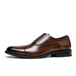 Richelieu homme - cuir d?affaires ville - marron
