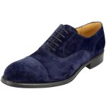 Richelieu homme de ville en cuir daim bleu 201 - belym - dessus / tige: daim - nubuck - confortable et ...