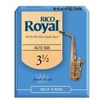 Rico anches rico royal pour saxophone alto force 3. 5 pack de 10 Rico anches rico royal pour saxophone alto force 3. 5 pack de 10