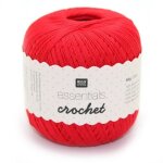 Rico design - pelote essentials crochet rouge