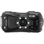 Ricoh wg 80 appareil photo compact noir etanche, 16 megapixels, robuste, vido et eclairage led