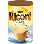 Ricor au lait - substitut de caf - bote de 400 g - lot de 3