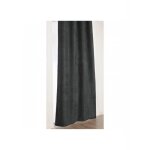 Rideau alaska  galon fronceur isolant et 100 % occultant - taille: 140x240cm - coloris: noir