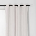 Rideau alaska isolant et 100 % occultant blanc 140x350 cm Rideau alaska isolant et 100 % occultant blanc 140x350 cm