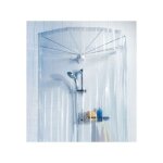 Rideaux de douche peva ombrella 200x170cm transparent spirella