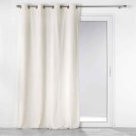Rideau � ?illets casual 140x260cm naturel