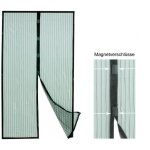 Rideau en moustiquaire - gravidus - fen�tre - pvc - blanc - magn�tique