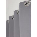 Rideau occultant - marque - modle - gris - uni - ?illets