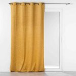 Rideau occultant aquarelle 135x240cm jaune