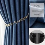 Rideaux occultants isolant thermique 150x270 cm (largeur x hauteur) design moderne � oeillets rideaux ...