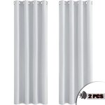 Rideaurideau occultant oeillets couleur unie design modernedouble rideaux pour salon et chambre - 140 ... Rideaurideau occultant oeillets couleur unie design modernedouble rideaux pour salon et chambre - 140 ...