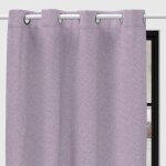 Rideau occultant  oeillets eclipse rose 135x180 cm