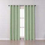 Rideau occultant une piece thermique � oeillet d�coration de fen�tre pour salon et chambre 140 x 225 ...