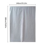 Rideau occultant - surenhap - thermique - anti - uv - blanc - 14x18m Rideau occultant - surenhap - thermique - anti - uv - blanc - 14x18m
