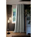 Rideau occultant et thermique doubl polaire inuit toutes dimensions - inuit gris clair - panneau occultant ...