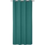 Rideau occultant uni grande largeur bleu canard 240x260 cm