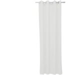 Rideau � oeillets - 140x240 - craie - today essential - 356002