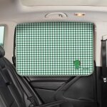 Rideau pare soleil - pare - soleil voiture bb - universel - protection solaire et uv - vert