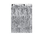 Rideau - partydeco - frange mtallis argent - voilage - nouette - intrieur