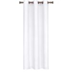 Rideau une piece occultants thermique � oeillet solide d�coration de fen�tre pour chambre 100 x 200 cm ...
