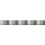 Rideau de porte  lanires colores - morel - antilles - gris - blanc - 90 x 220 cm