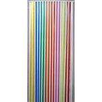 Rideau de porte lanires plastique anti mouches