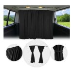 Rideaux de séparation de cabine pour citroen jumpy protection solaire noir Rideaux de séparation de cabine pour citroen jumpy protection solaire noir