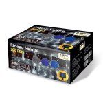 Rideau solaire lumineux  led anim 5 fonctions 200 x 200 cm