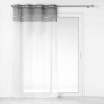 Rideau voilage  ?illets aloria 140x280cm blanc