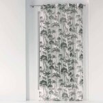 Rideau voilage  ?illets manapany 140x240cm kaki - paris prix vert