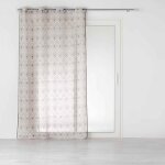 Rideau voilage  ?illets nalika 140x240cm beige