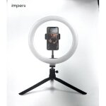 Ring light imperii - anneau lumineux de remplissage avec support de tr�pied pour t�l�phone