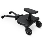 Riossad p�dale de poussette marche pied poussette planche de poussette avec siege noir planche a roulette ...