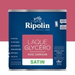 Ripolin laque glyc�ro d�co pour int�rieur & ext�rieur - rose sarrasin satin 05l