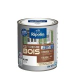 Ripolin peinture bois satin haute protection 10 ans qui protège et magnifie vos bois - blanc Ripolin peinture bois satin haute protection 10 ans qui protège et magnifie vos bois - blanc