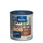 Ripolin peinture bois satin haute protection 10 ans qui protge et magnifie vos bois - bleu marine